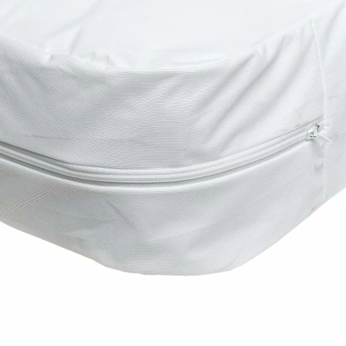 Zippered Vinyl Mattress Cover with Tag Insert Medfirst Homecare